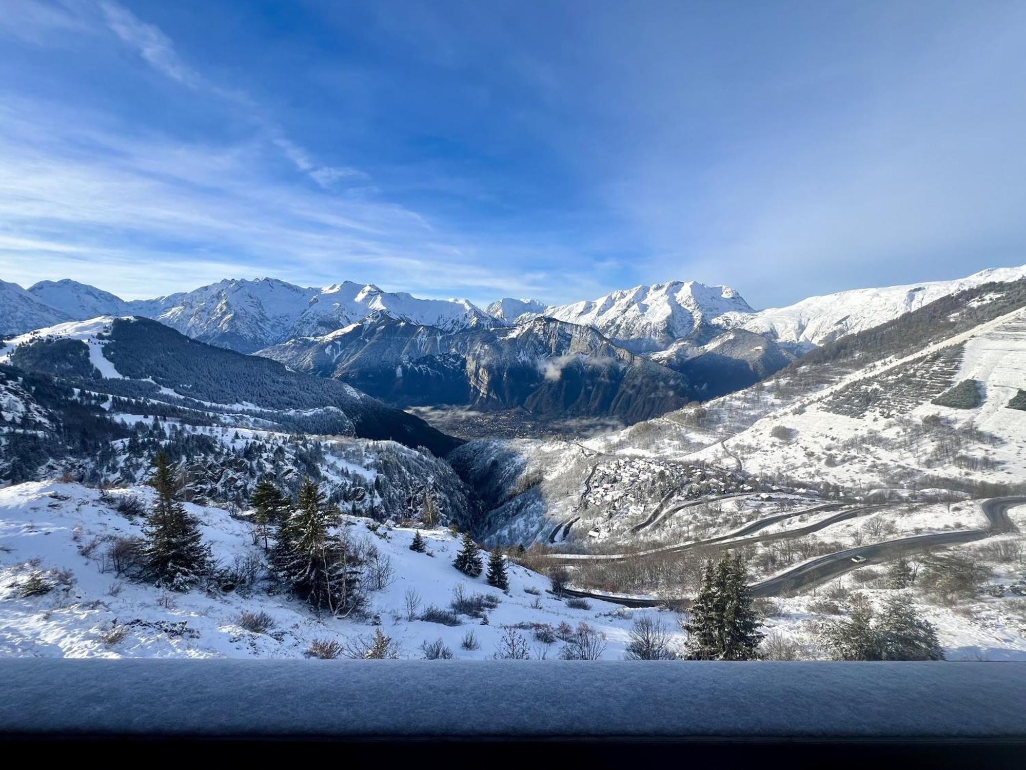 Stunning Apartment With Breathtaking View! Huez Exteriér fotografie